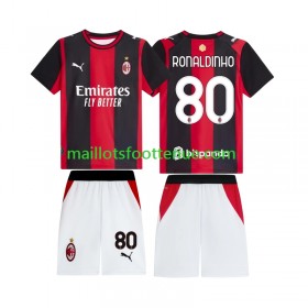 Maillot/Tenue AC Milan Ronaldinho 80 Enfant Domicile 2026/2027
